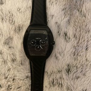 Mstr watch carbon fiber brand new black